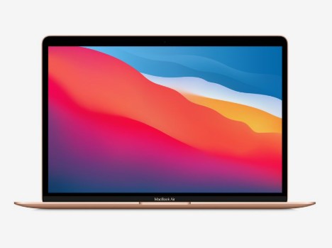 13-inch MacBook Air: Apple M1 chip with 8-core CPU and 7-core GPU, 256GB - Gold