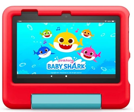 Amazon Fire 7 Kids Tablet 16GB 2022-Red