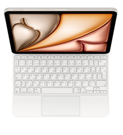 Magic Keyboard for iPad Pro 13?inch (M4) - Arabic - White