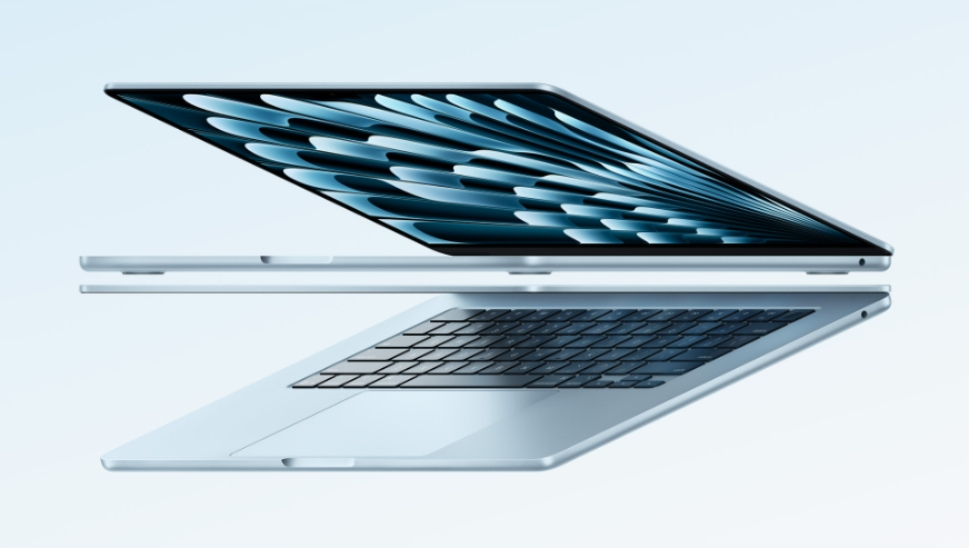 MDHK4 13-inch MacBook Air: Apple M5 chip with 10‑core CPU and 10‑core GPU, 24GB, 1TB SSD - Sky Blue